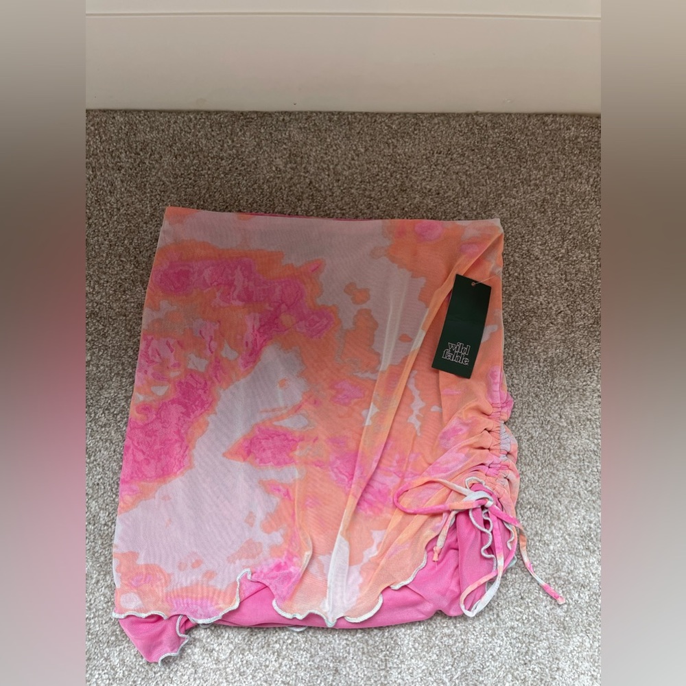 Mini Tie Dye Skirt